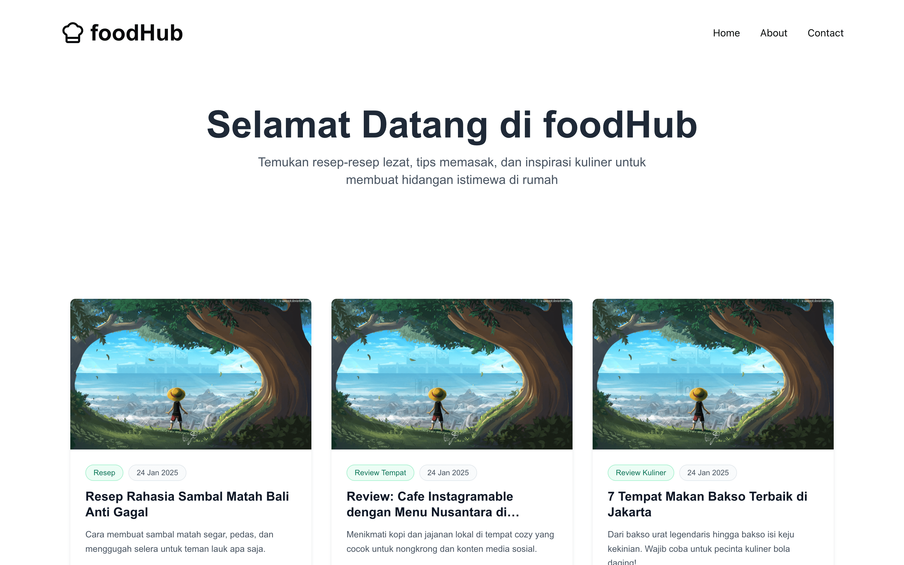 Blog CMS dengan Contentful
