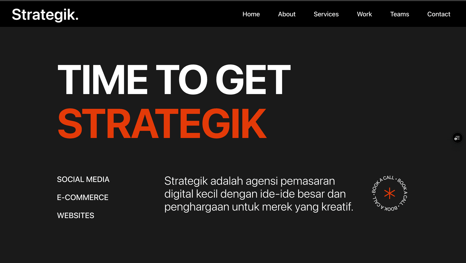 Company Profile Website